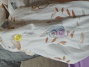 貝肽斯寶寶衣服春夏季薄款純棉嬰兒睡衣防踢被家居空調兒童睡裙連體衣 曬單實(shí)拍圖