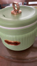 Empole德國(guó) 迷你電飯煲小型家用電飯鍋1-2人多功能學(xué)生宿舍1.6L陶瓷釉電煮鍋 抹茶綠 1.6L 【配304蒸籠】 曬單實(shí)拍圖
