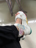 R RED DRAGONFLY紅蜻蜓松糕厚底涼鞋女夏ins潮2025新款韓版彩虹運動(dòng)羅馬涼鞋閏月 白色 40 曬單實(shí)拍圖