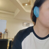 靜閑居防水耳罩洗頭洗澡用防中耳炎專用耳套耳朵耳塞防水罩神器護耳朵貼 藍色(1雙裝) 曬單實拍圖