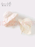 戴維貝拉兒童遮陽(yáng)帽女童帽子戶(hù)外透氣夏季寶寶大檐空頂帽薄款 曬單實(shí)拍圖
