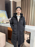 波司登25年于適同款羽絨服男女情侶長(cháng)款寬松舒適連帽面包服外套 曬單實(shí)拍圖