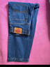 VISION STREET WEAR官方  美式經(jīng)典復古寬松闊腿褲水洗牛仔長褲男女多色新款 沙礫色 M 曬單實拍圖