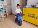 孩兒乖兒童電動(dòng)車摩托車大號(hào)寶寶玩具車可坐大人雙人3-17歲男女三輪摩托 3-7歲藍(lán)色【12V電瓶+腳踏油門】 曬單實(shí)拍圖