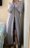 UV100長款防曬衣女春夏騎行防紫外線運動輕薄透氣防曬服20074淺灰色M 曬單實拍圖