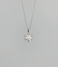 熙雪見S925銀爆閃雪花項(xiàng)鏈女2025新款銀項(xiàng)鏈輕奢鎖骨鏈送女朋友老婆禮物 雪花項(xiàng)鏈-白粉禮盒 曬單實(shí)拍圖