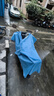雨航（YUHANG）雨衣雨披單人連體電動(dòng)電瓶摩托車加大加厚一體成人戶外雨衣  淺藍(lán) 曬單實(shí)拍圖