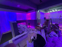 亮奢水紋燈洗墻燈室內3d動態(tài)水波燈背景客廳酒吧投影仿真氛圍感火焰燈 白色【出口品質 鋁材+玻璃】50CM 單色白光 曬單實拍圖