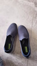 斯凱奇（Skechers）男鞋秋季透氣網(wǎng)面健步鞋輕便一腳蹬運動(dòng)休閑鞋子 NVY海藍 44.5 曬單實(shí)拍圖