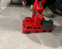 迪士尼（Disney）磁力拼接玩具兒童男孩拼裝變形工程車(chē)金剛機器人男童禮物3歲6 變形合體消防戰士【9件套】彩盒 曬單實(shí)拍圖