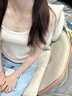 老鳳祥黃金花朵和田玉平安扣吊墜女金鑲玉項(xiàng)鏈七夕情人節(jié)禮物送女友老婆 金鑲玉吊墜【贈(zèng)銀鏈】約0.8g 曬單實(shí)拍圖