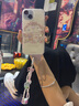 梵皓伊 甜美可愛(ài)蝴蝶結小熊兔子適用于蘋(píng)果15promax手機殼iPhone16新款14pro小眾女款保護套防摔13帶掛繩 imd-蝴蝶結花圈氣球熊兔+同款手鏈 IPhone 15 曬單實(shí)拍圖