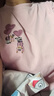 Teenie Weenie小熊T恤女2025年夏季新款活力清新休閑刺繡圓領短袖T恤女 A-粉色 S 曬單實拍圖