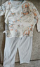 舒貝怡嬰兒衣服夏兒童睡衣男童裝女內(nèi)衣套裝空調(diào)服家居服秋衣秋褲  藍90 曬單實拍圖
