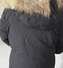 駱駝（CAMEL）【王俊凱同款】戶(hù)外極寒派克工裝羽絨服拒水羽絨外套男女冬中長(cháng)款 AA12264035D，幻影黑，男女同款 L 曬單實(shí)拍圖