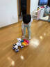 HASKI兒童智能機器狗玩具小狗男孩生日禮物遙控編程走路電動(dòng)機器人送禮 寶石藍【帶聲控手勢+遙控編程】 曬單實(shí)拍圖