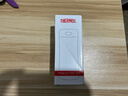 膳魔師（THERMOS）保冷保溫杯400ML高真空不銹鋼商務(wù)辦公保溫杯JCG-400C SBK 曬單實(shí)拍圖