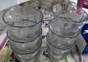 品維冰川杯6只裝玻璃杯水杯套裝茶杯牛奶杯果汁杯啤酒杯 310ml 曬單實拍圖