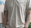 羅蒙（ROMON）短袖男2025夏季短袖t恤男士商務(wù)休閑POLO衫上衣服男裝 曬單實拍圖
