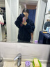 Gap男女裝2025秋季新款大G字母仿羊羔絨寬松夾克開衫衛(wèi)衣787408 海軍藍(lán) L (175/96A)亞洲尺碼 曬單實(shí)拍圖