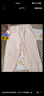 舒貝怡嬰兒衣服內(nèi)衣套裝兒童睡衣寶寶夏空調(diào)服純棉對(duì)開(kāi)秋衣褲粉色90CM 曬單實(shí)拍圖