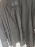 無印良品（MUJI）女式 漢麻水洗七分袖罩衫女士襯衫襯衣內搭女裝夏季上衣BC2N4A5S 黑色 M (160/84A) 曬單實拍圖