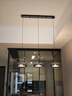 施美特意式極簡(jiǎn)客廳吊燈高級感2024新款高檔創(chuàng  )意設計師燈具組合全屋套餐 套餐3+一室一廳+小愛(ài)同學(xué)+雙面款 曬單實(shí)拍圖