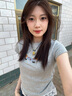 DWRW灰色蕾絲花邊小狗短袖t恤女夏季2025夏款小個(gè)子短款正肩收腰上衣 灰色-印花卡通 M 建議90-100斤 曬單實(shí)拍圖