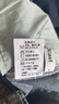 播商場同款秋開衩不規(guī)則分割裙擺毛邊牛仔半裙女BDQ3BD1809 B89深牛仔藍 S 曬單實拍圖