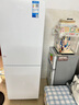 美的（Midea）白色雙開門兩門小戶型客廳家用電冰箱租房宿舍低音節(jié)能低噪可冷藏冷凍不占地MR-190E 曬單實拍圖
