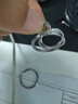 304不銹鋼鑰匙圈環(huán)鎖匙扣鏈圓圈馬蹄扣diy配件汽車(chē)鑰匙扣掛件 光圈 20+25+30+35 (各1個(gè)) 曬單實(shí)拍圖