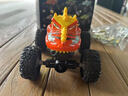 銳穹遙控大腳車(chē)迷你怪獸車(chē)炫彩燈光 霸王龍車(chē)-橙色 曬單實(shí)拍圖