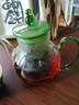 花間道飄逸杯玻璃茶壺全玻璃內膽鈦濾網(wǎng)茶具煮茶器茶水分離泡茶壺550ml 曬單實(shí)拍圖