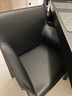 Cassina卡西納cab413簡(jiǎn)約復古餐椅現代輕奢馬鞍皮設計師扶手座椅 常規馬鞍革【高版型】黑色 62cm*52cm*81cm 曬單實(shí)拍圖