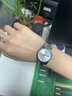 浪Longines手表女士琴時尚機械表十大品牌防水夜光鎢鋼適用男女表 L3137本色白面-女款 送手鏈皮表帶 曬單實拍圖
