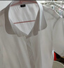 衣諾坊女童白襯衫短袖夏款兒童白T恤小學(xué)生襯衣大合唱班服六一演出禮服 曬單實(shí)拍圖