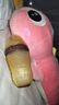 柔萊ROULAI硅膠斷奶奶瓶新生嬰幼兒仿真母乳超軟奶嘴寬口帶手柄吸管 250ml 3-6月 （2孔+3孔+十字型） 曬單實(shí)拍圖