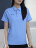 德景天中國移動t恤定制工作服polo衫夏季手機店營業(yè)廳文化衫短袖印logo 【精仿長絨棉】淺蘭色【默認無圖案】 XL 曬單實拍圖