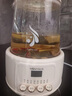 金正養(yǎng)生壺全玻璃燒水花茶壺煮茶器恒溫水壺養(yǎng)生水壺辦公室家用煮茶壺迷你花茶壺煮水壺調(diào)奶壺智能預(yù)約 象牙白 1.5L 玻璃濾網(wǎng)款72H恒溫 曬單實(shí)拍圖