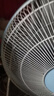 美的（Midea）【颶風(fēng)節能】七葉柔風(fēng)立式電風(fēng)扇/家用輕音落地扇/臺式小型風(fēng)扇/大風(fēng)力遙控定時(shí)搖頭風(fēng)扇 SAH35BSJ 曬單實(shí)拍圖