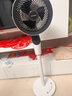 艾美特（AIRMATE） 空氣循環(huán)扇電風(fēng)扇落地家用對流靜音遙控搖頭臺立式辦公室風(fēng)扇定時(shí)渦輪對流風(fēng)扇 18檔/語(yǔ)音+負離子/天鵝系列（立體搖頭) 曬單實(shí)拍圖
