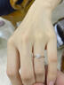 IDC人工培育鉆石鉑金結婚扭臂戒指璀璨單求婚鉆戒人造定制一克拉禮物 PT950鉑金培育鉆D/VVS/NGIC證書 1克拉【重金版】 曬單實拍圖