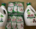 碧浪除菌洗衣液日曬般清新18斤裝(3kg*2瓶+500g*6袋)家庭裝 根源消臭 曬單實(shí)拍圖