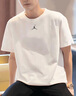 耐克（NIKE）短袖男士2025夏季新款JORDAN籃球健身運動(dòng)服跑步透氣休閑圓領(lǐng)T恤 速干FN5830-100白色 XL 推薦150-180斤 曬單實(shí)拍圖