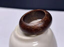 等妃天然越南芽莊黃奇楠沉香戒指沉水老料棋楠指環(huán)男女款香木扳指戒子 內徑19mm壁寬10mm壁厚4mm 曬單實(shí)拍圖