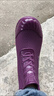 低幫雨鞋女厚底防滑防水鞋子韓版時(shí)尚外穿雨鞋冬季加絨保暖雨靴 紫色 38 曬單實(shí)拍圖