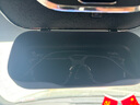 奧迪a3/a4l/a6l車載眼鏡盒夾q2L/q5/q5L遮陽板墨鏡夾車內(nèi)收納用品 奧迪【經(jīng)典黑】升級高端眼鏡盒 曬單實拍圖
