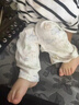 煊陌 開襠褲1-3歲兒童夏季開襠七分褲男女寶寶薄款過嬰兒純棉居家中長 七分褲小蘑菇+恐龍樂園 80 碼 曬單實拍圖