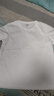 森馬（Semir）[陳都靈同款]短袖t恤女修身正肩圓領(lǐng)夏涼感抗菌顯瘦百搭純色上衣 白色調00311【圓領(lǐng)】25年升級款 XL /170/92A 曬單實(shí)拍圖