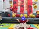 萌客朵 嬰兒發(fā)帶女寶寶護(hù)囟門帽頭花發(fā)飾新生兒發(fā)箍周歲頭飾蝴蝶結(jié)發(fā)飾 寶寶發(fā)帶【紅色蝴蝶結(jié)】 曬單實(shí)拍圖